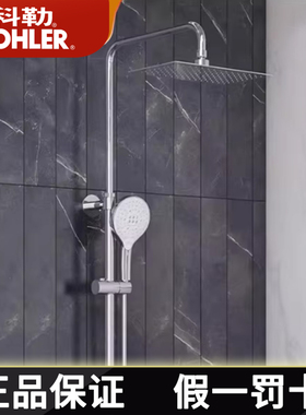 科勒利奥三出水恒温淋浴花洒套装淋浴龙头K-26241T-B4-CP/26245T