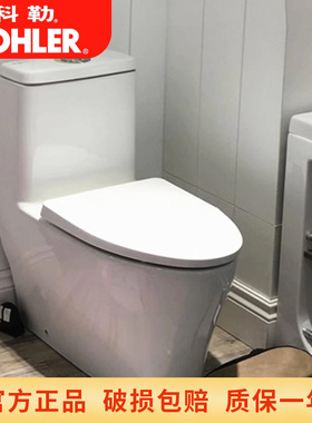 科勒亲悦丽裙版连体坐便器五级旋风防臭K-23188T-NS-0连体式马桶