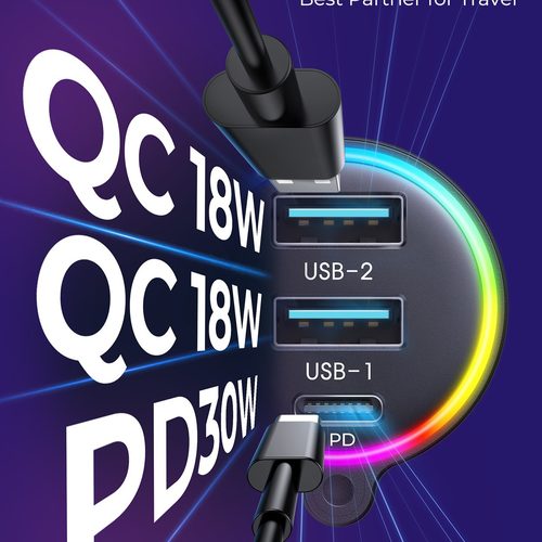 机乐堂车载汽车充电器车载蓝牙发