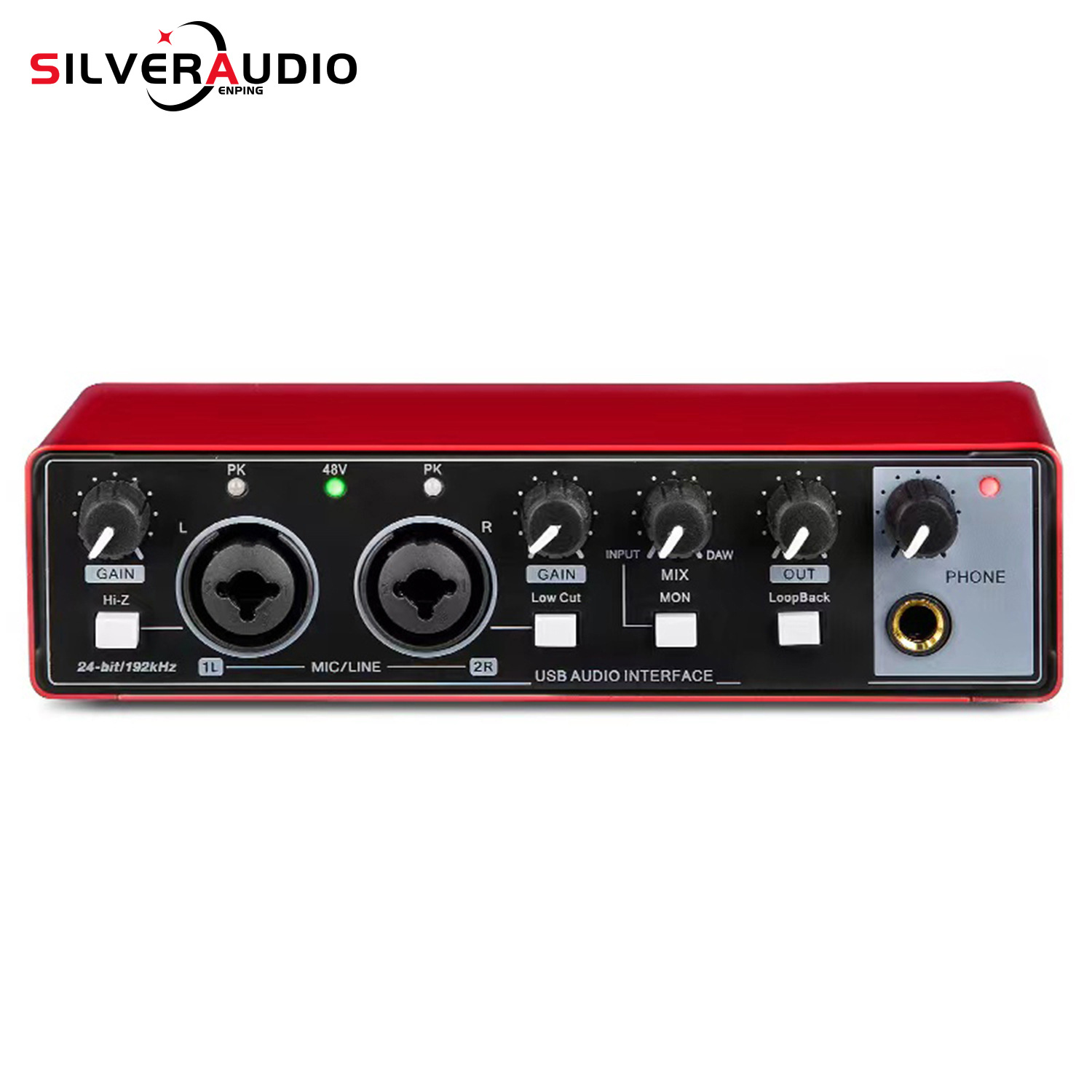 GAX-MD22专业声卡跨境电商音频