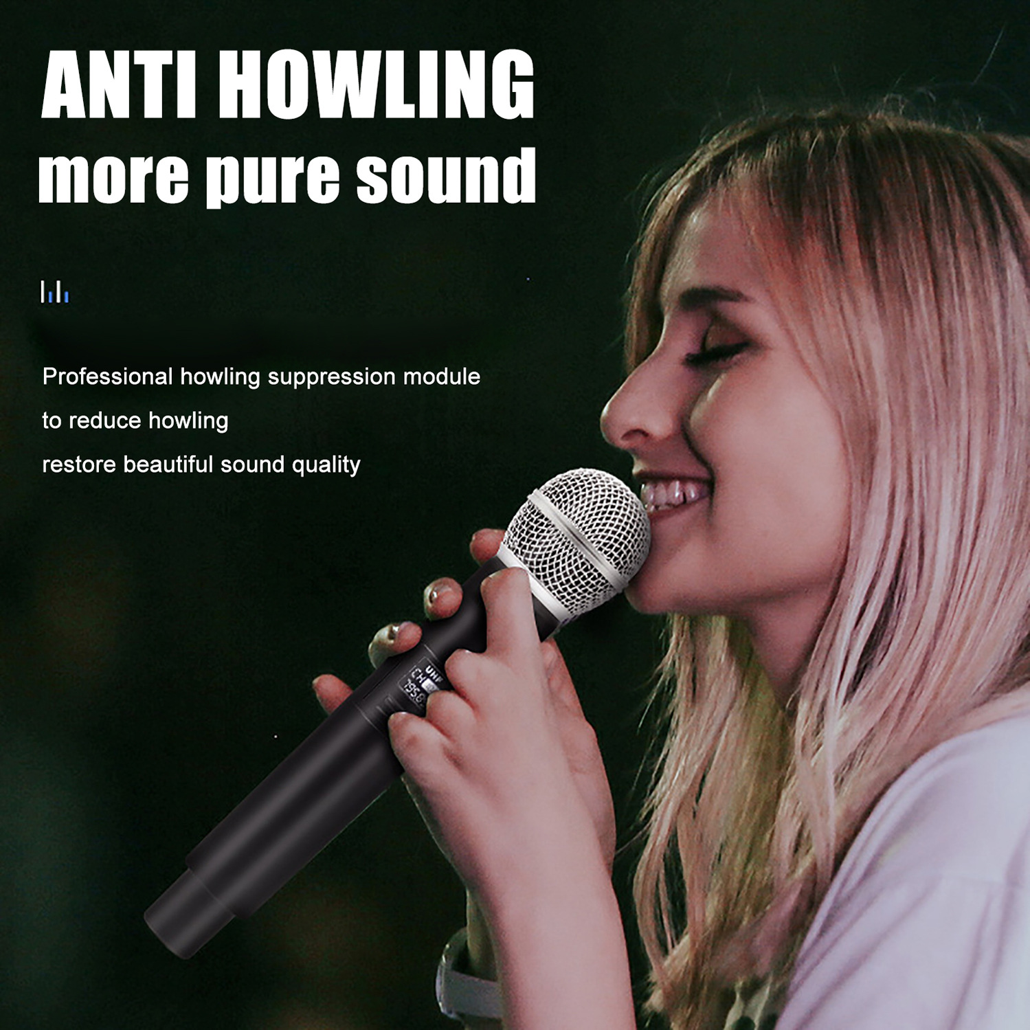 GAW-RM58全新四声道U段无线麦