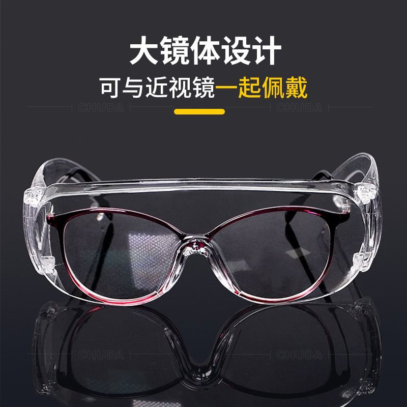 防风骑行护目唾沫飞溅飞沫防尘防
