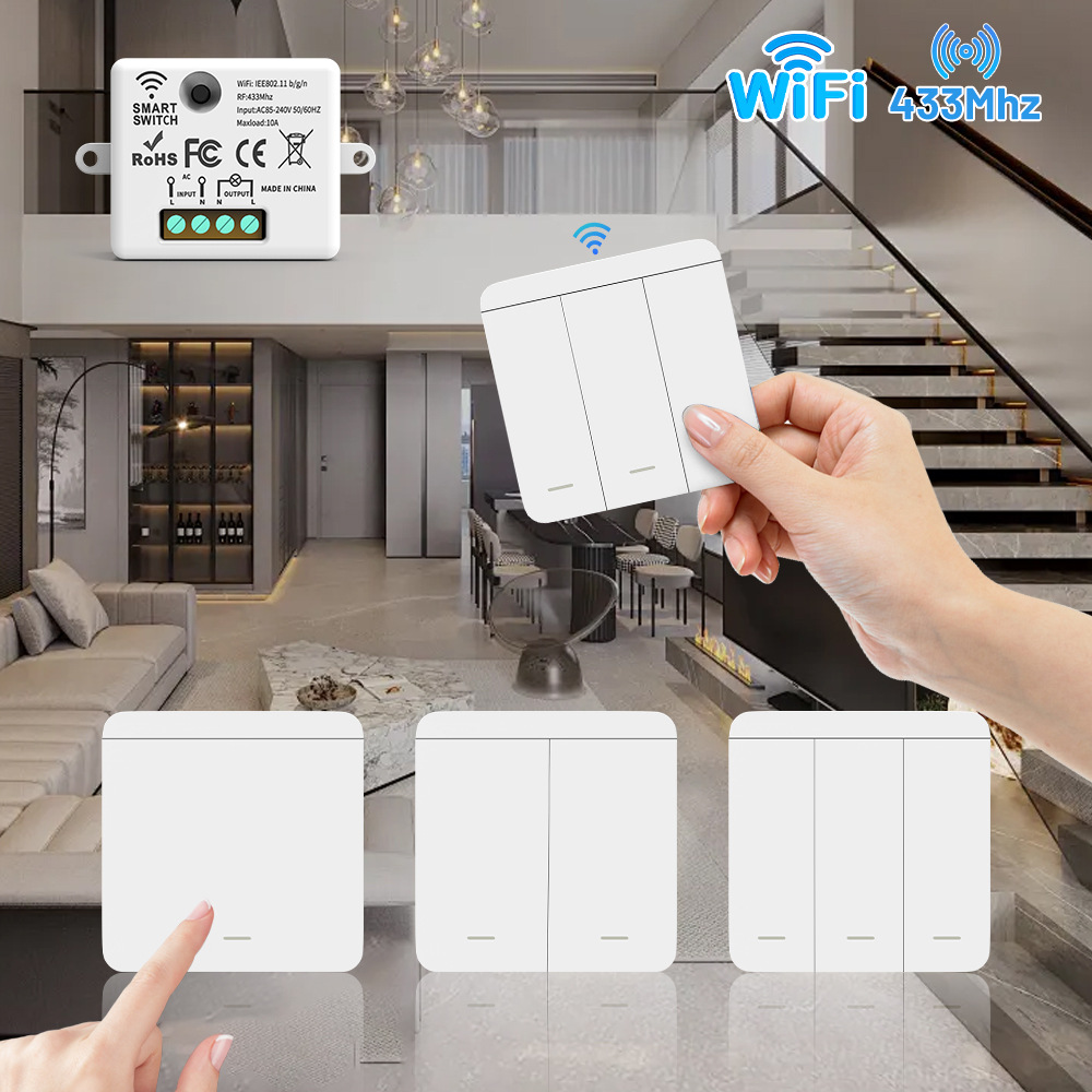 涂鸦WiFi+433通断器智能通断器随
