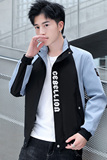 冬季新款棉服男模特加厚夹克风衣保暖外套工装棉衣黑9809加绒，男装夹克，星座1207