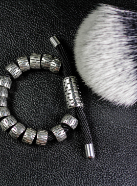 合金天珠配饰散珠子手串手链手环藏式高颜值文玩串珠新款可调节