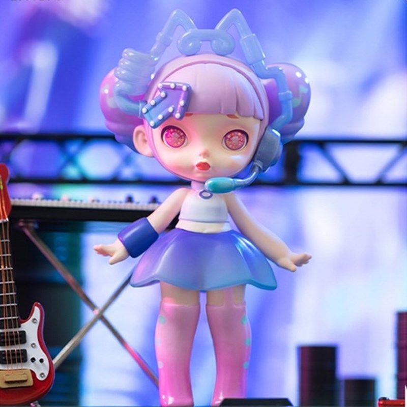 劳拉laura四代太空舱盲盒赛博朋克第二弹大娃toycity玩具城市潮玩