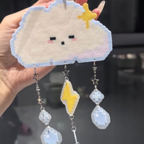 五角星芒电泳高保色拼豆链条