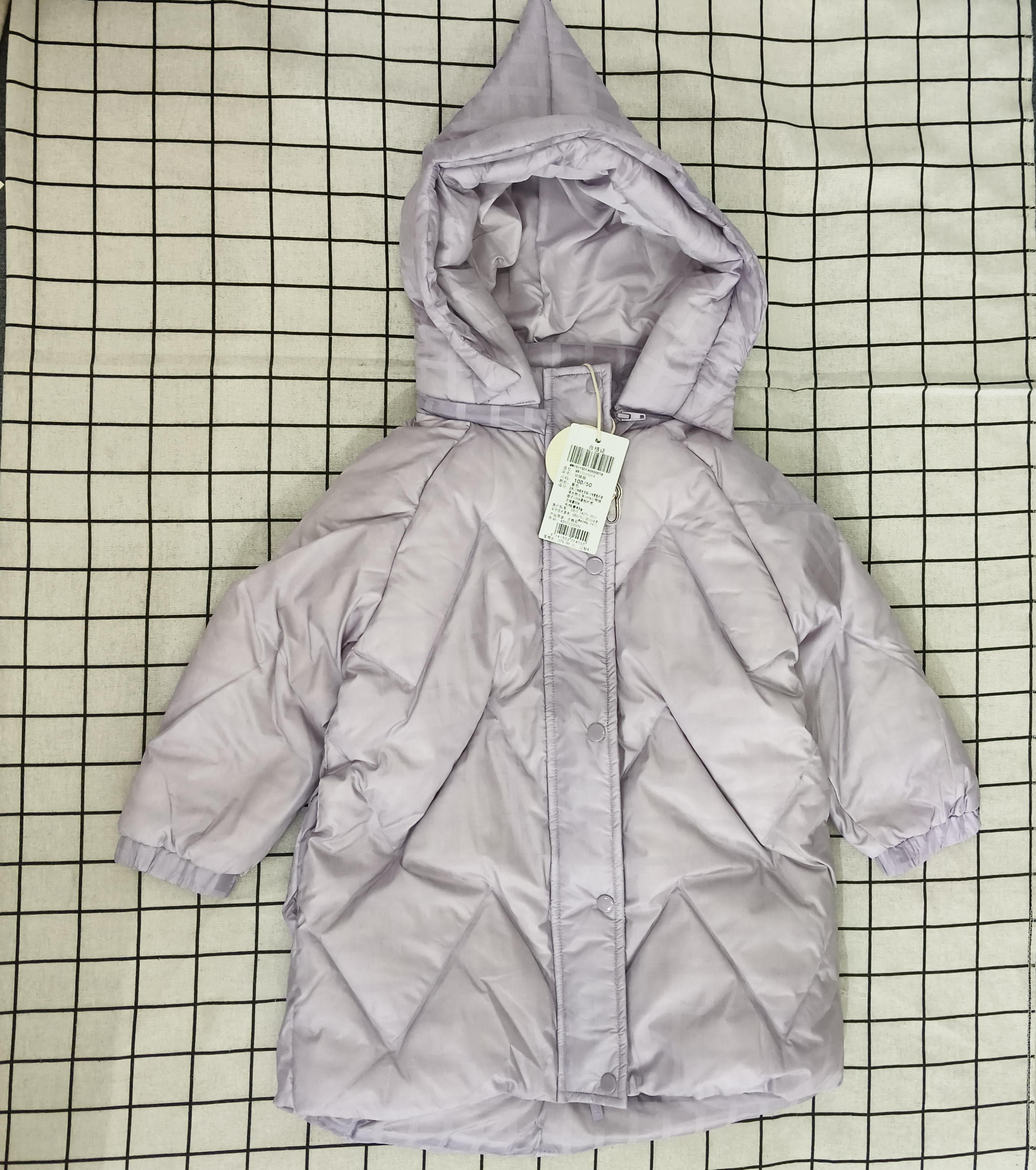 米乐熊女宝长款羽绒服MW1511SD14