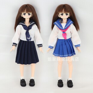 包邮6分娃衣 ob22 24 小布azone校服 licca丽佳高校制服 光魇衣服