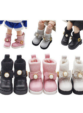 满58包邮ob11娃鞋ymy P9 holala鞋子12分bjd gsc素体可爱多色袜靴