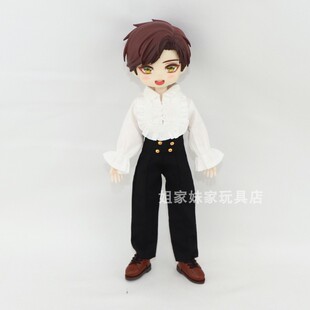 大12分BJD娃衣 阿巳3.0 北冥 修罗丸万次出逃 哥特衬衫高腰裤欧风