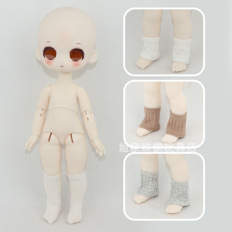 大力力自制矮胖六娃衣袜子袜套bjd6分小六娃衣胖点体/胖梨体适用