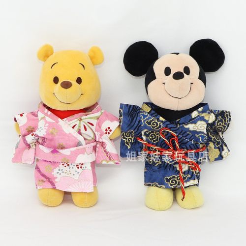 nuiMOs玩偶着替噗噗维尼公仔和服