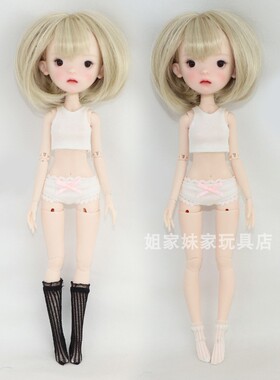 【6分bjd袜子】blythe娃衣 蓝豆豆娃衣 ob22/ob24 azone娃衣