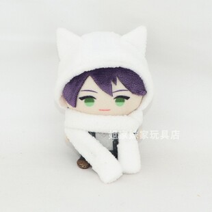 日单彩虹社周边指偶娃娃挂件衣服适用可爱猫耳围巾帽玩具玩偶礼物