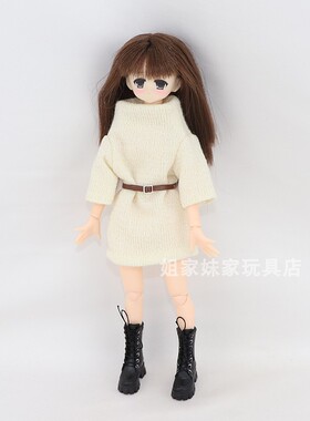 6分娃衣 ob22 24 小布azone毛衣裙 licca丽佳秋冬毛衣衫 光魇衣服