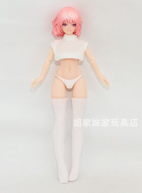 1/12蜗之壳兔女郎6寸机娘长筒袜
