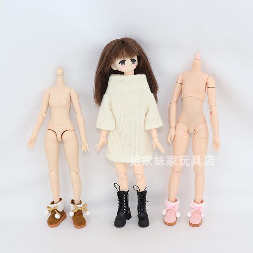 小布靴ob24azone娃机车靴雪地靴