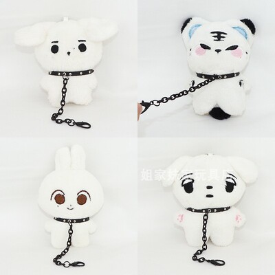 10cm娃衣玛琅娃动物体项圈牵引绳