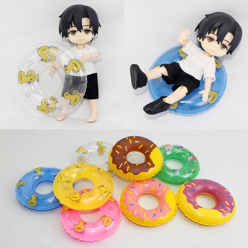 ob11 娃用 游泳圈 gsc手办 粘土头 molly 12分8分6分 bjd 娃衣