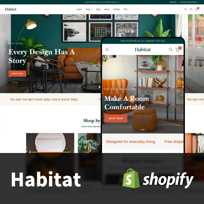 shopify主题Habitat官方市场主题模板-最新版New 商务/设计服务 设计素材/源文件 原图主图