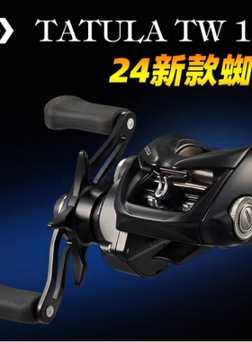 DAIWA达亿瓦24款蜘蛛100 TATULA TW 100泛用远投轮水滴轮鲈鱼鳜鱼