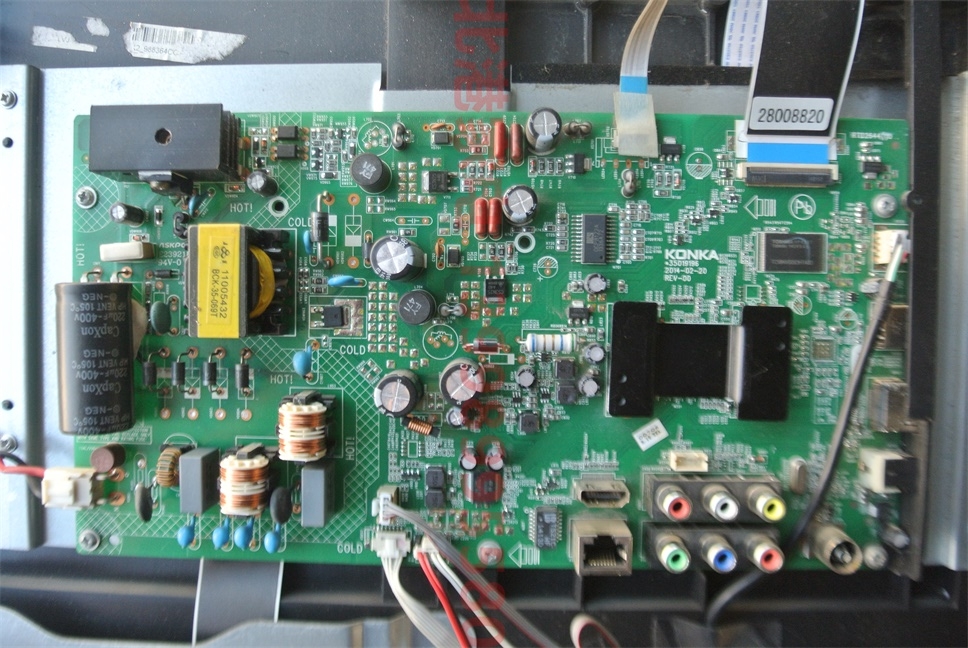 原装 康佳 LED40F1300NF 主板 一体板 35019196 屏72000418YT