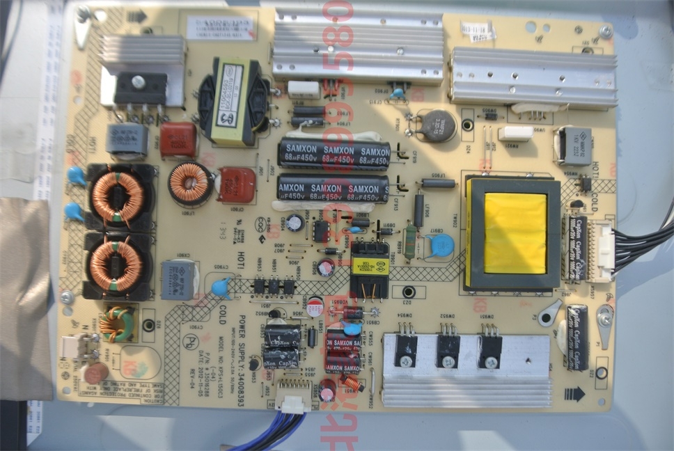 原装康佳LED50E510DE电源板35016288 34008393 KPS+L150C3