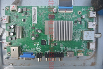 飞利浦55PUF6271/T3主板 715G7924-M03-B00-004Y 屏TPT550F2
