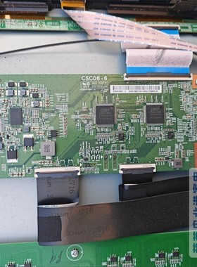 华为HD65KANS TCL 65V6E 65RA-XT逻辑板CSC06-6小白条ST6451D07-2