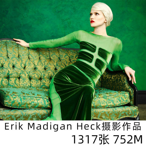 Erik Madigan Heck大胆利用色彩和光影构图商业时尚摄影参考素材