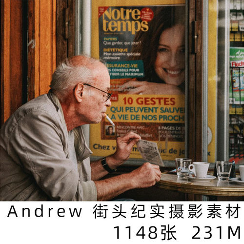 Andrew街拍巧合人文纪实摄影师合集扫街学习参考素材电子版