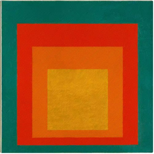 【美国】约瑟夫·艾伯斯（Josef Albers）抽象绘画网传图库