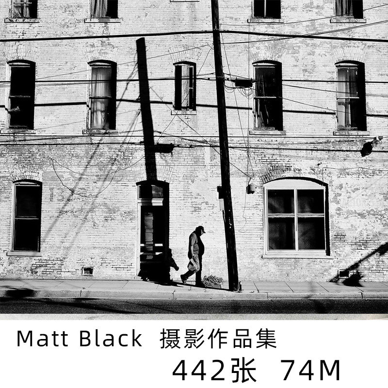 matt black 马特 布莱克 美国摄影师 黑白人文纪实摄影集参考素材