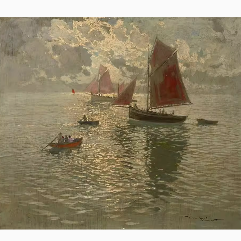 【法国】（Amedee Julien MARCEL-CLEMENT）油画美术素材图库