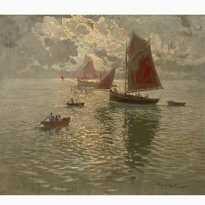 【法国】（Amedee Julien MARCEL-CLEMENT）油画美术素材图库