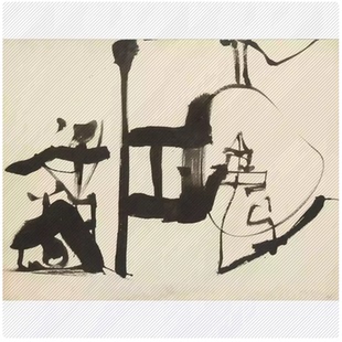 【美国】弗兰茨·克莱恩(Franz Kline)抽象绘画网传图库