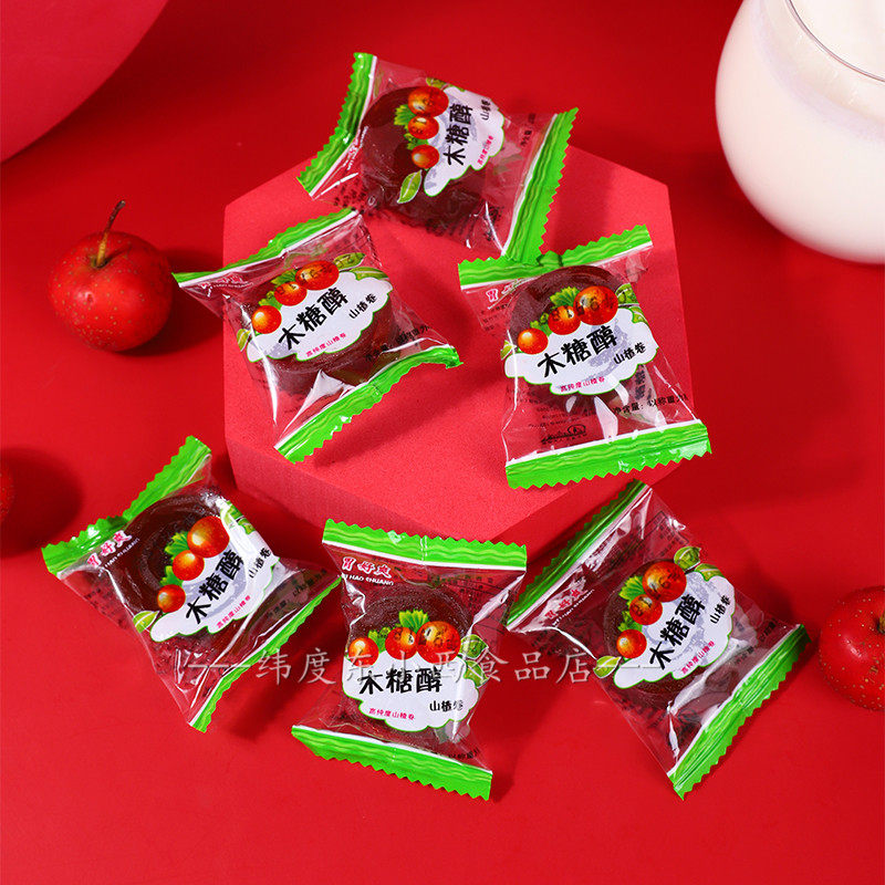 天津特产木糖醇山楂卷耐吃小零食品散装口感较酸很酸果丹皮胃好爽,零食/坚果/特产,山楂类制品,淘宝优惠券,粉丝福利购,淘宝优惠卷