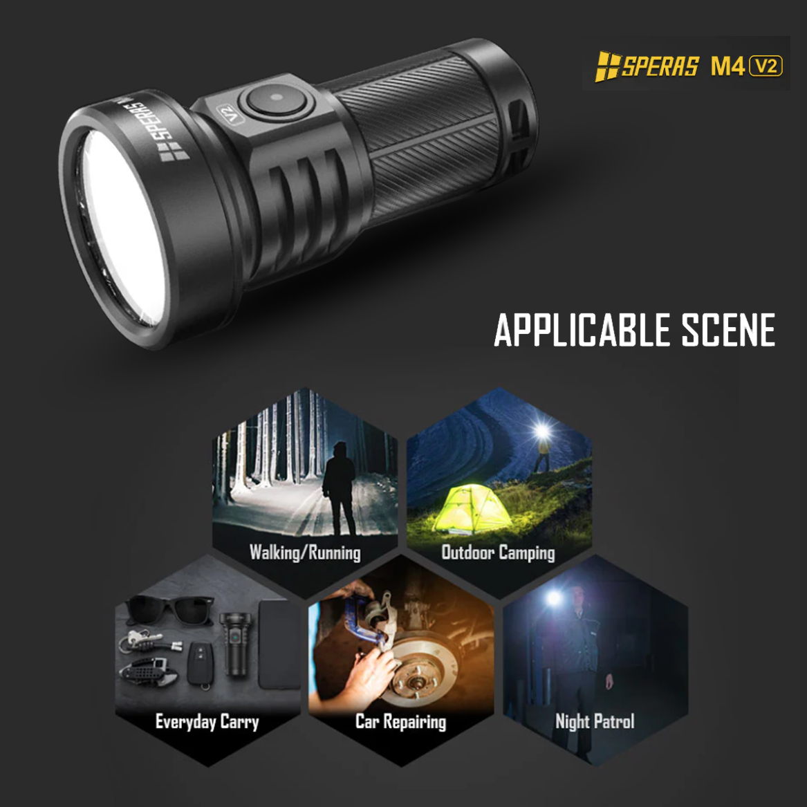 SPERASUSB充电便携户外防水