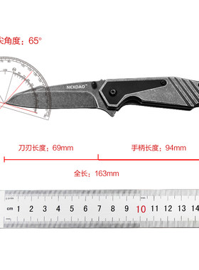 纳道ND001小折刀不锈钢G10手柄