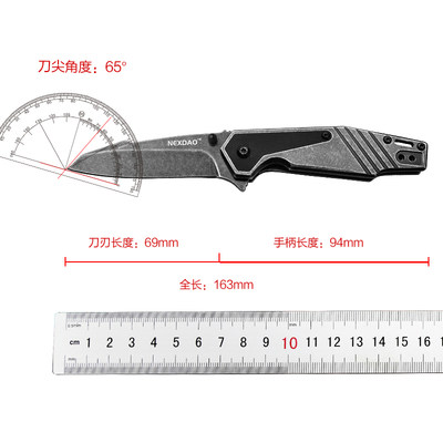 纳道ND001小折刀不锈钢G10手柄