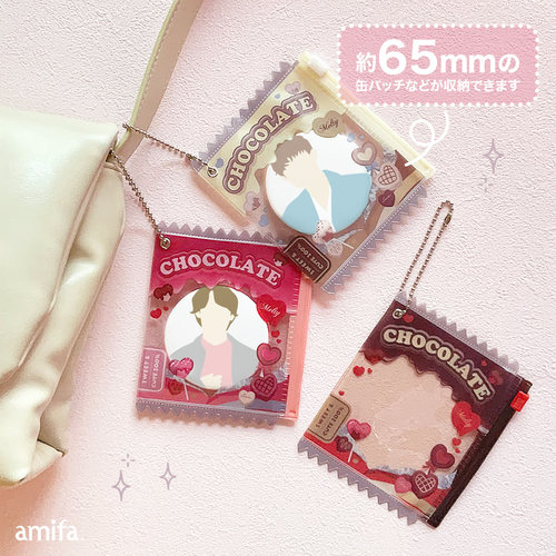 巧克力糖果袋PVC夹链袋挂件