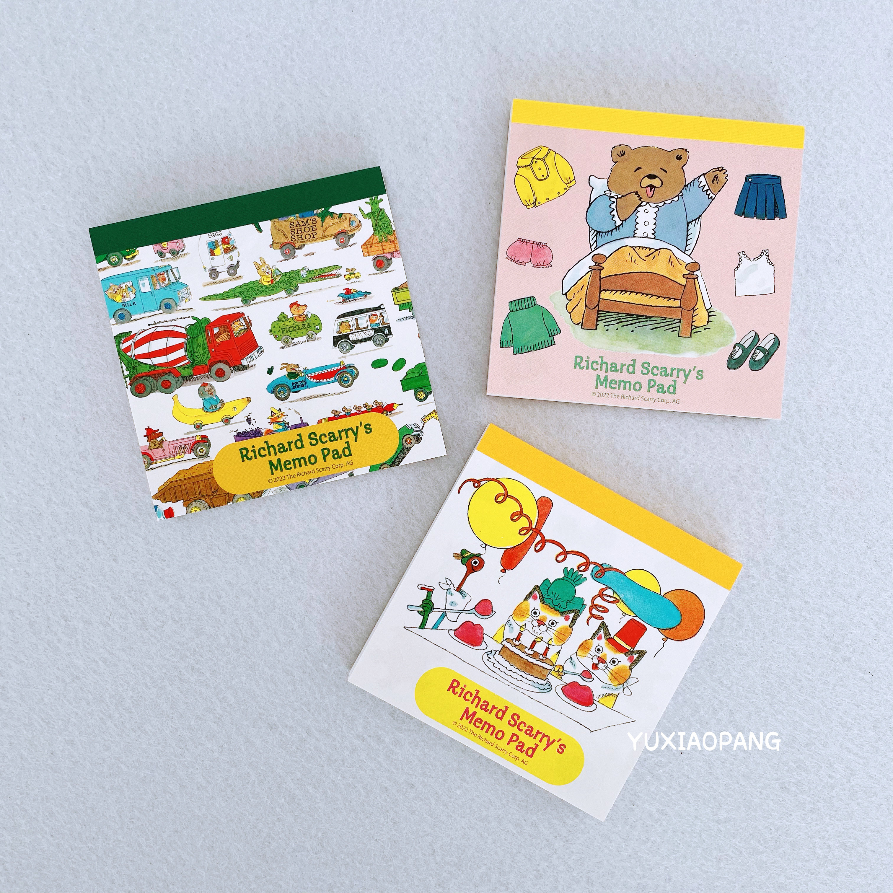 理查德斯卡里绘本方形便签本