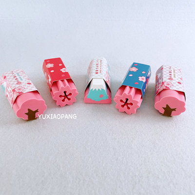 樱花系列立体造型橡皮擦
