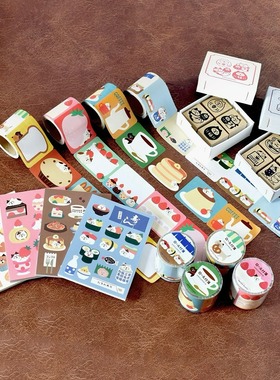 concombre猫咪联名限定 日本 papier platz限量款卷式便笺便签本