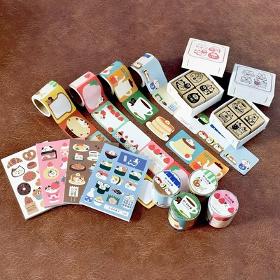 concombre猫咪卷式便笺便签本