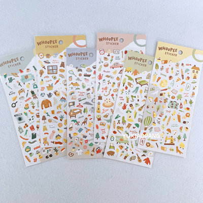 WHOOPEE随风扭动系列贴纸