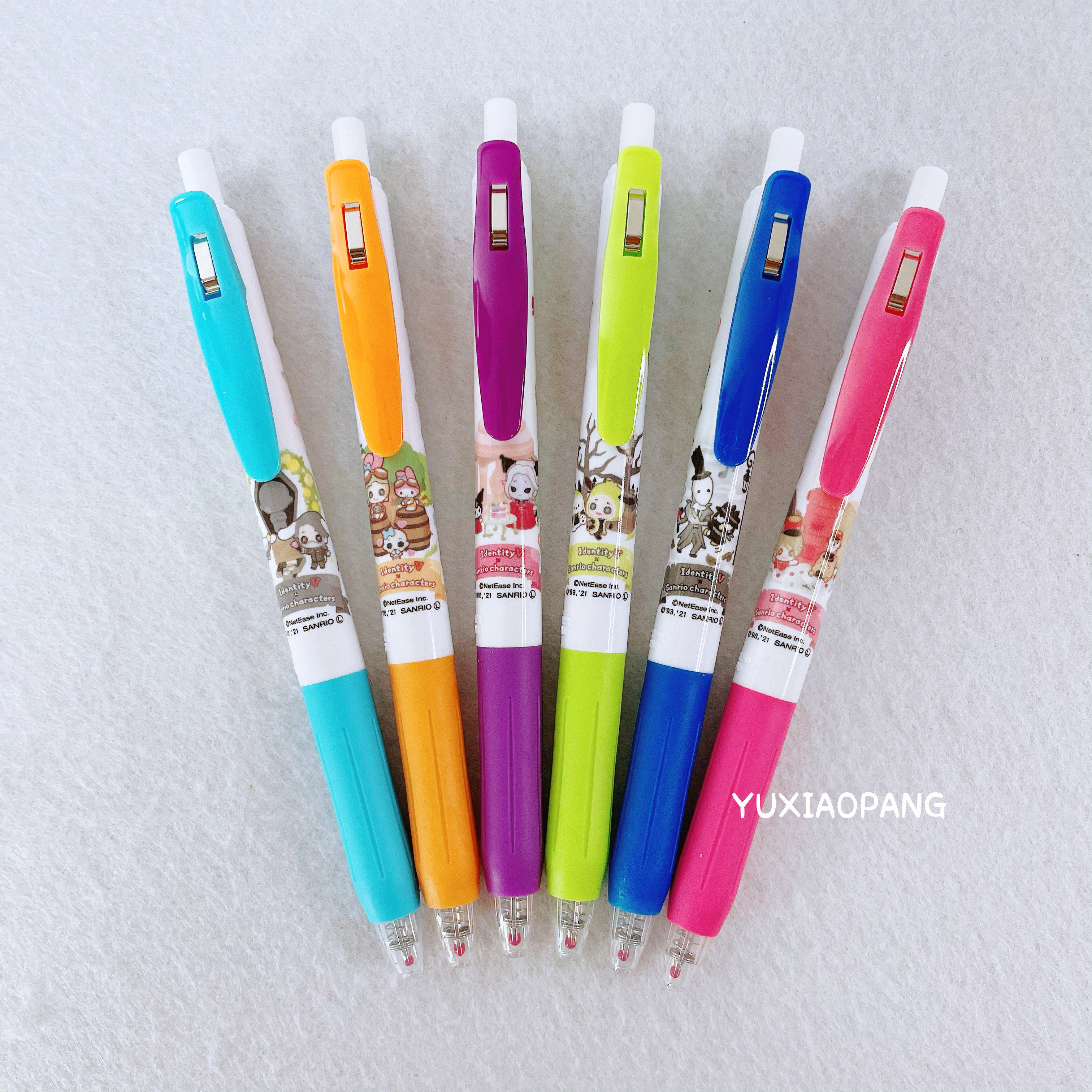三丽鸥第五人格联名限定 日本制 animate斑马合作sarasa中性笔0.