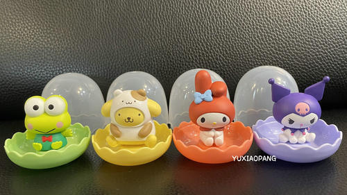 三丽鸥小可爱首饰收纳扭蛋摆件