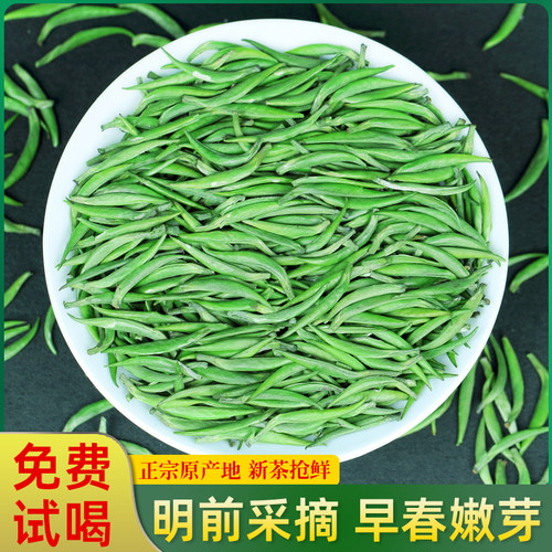 绿鼎山明前雀舌新茶清香型